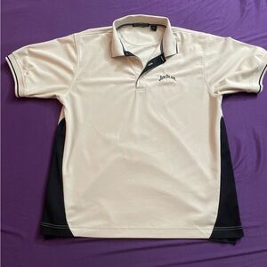 Jim Beam Ivory and Black Men's Polo Shirt